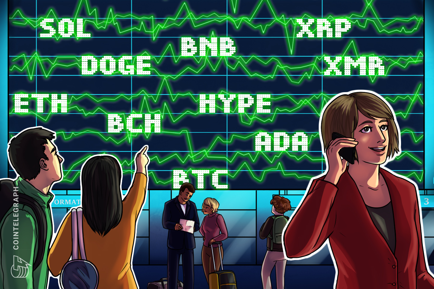 Price predictions 4/24: BTC, ETH, XRP, BNB, SOL, DOGE, HYPE, ADA, BCH, XMR