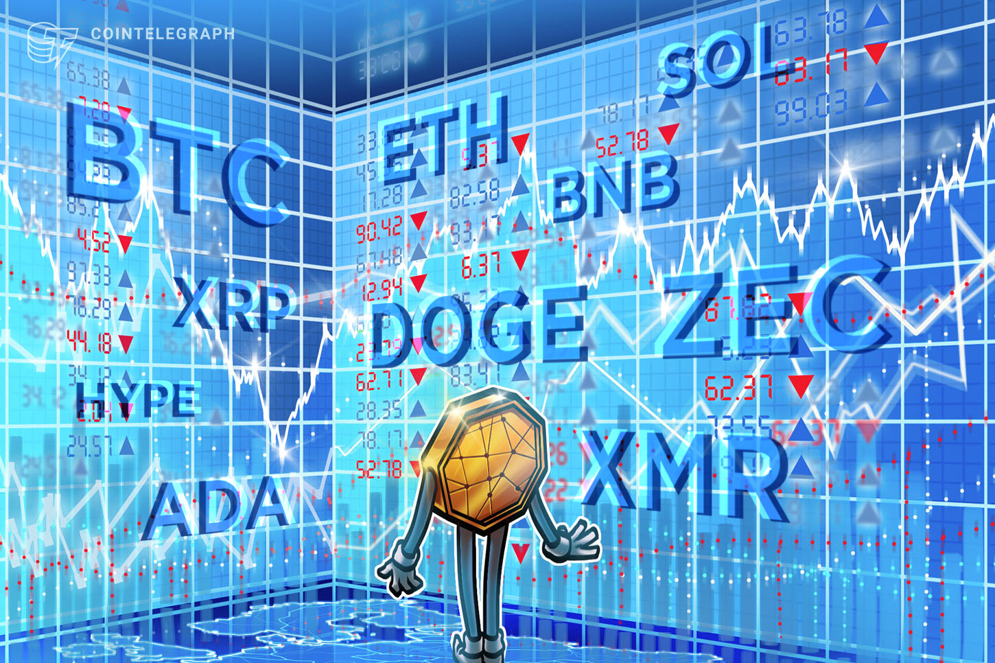 Price predictions 5/27: BTC, ETH, BNB, XRP, SOL, DOGE, HYPE, ZEC, ADA, XMR