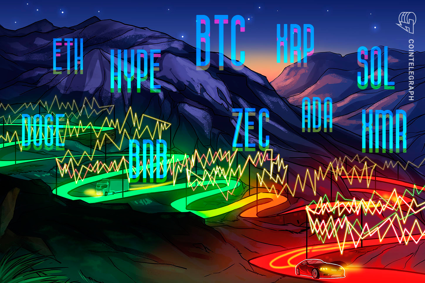 Price predictions 5/29: BTC, ETH, BNB, XRP, SOL, DOGE, HYPE, ZEC, ADA, XMR